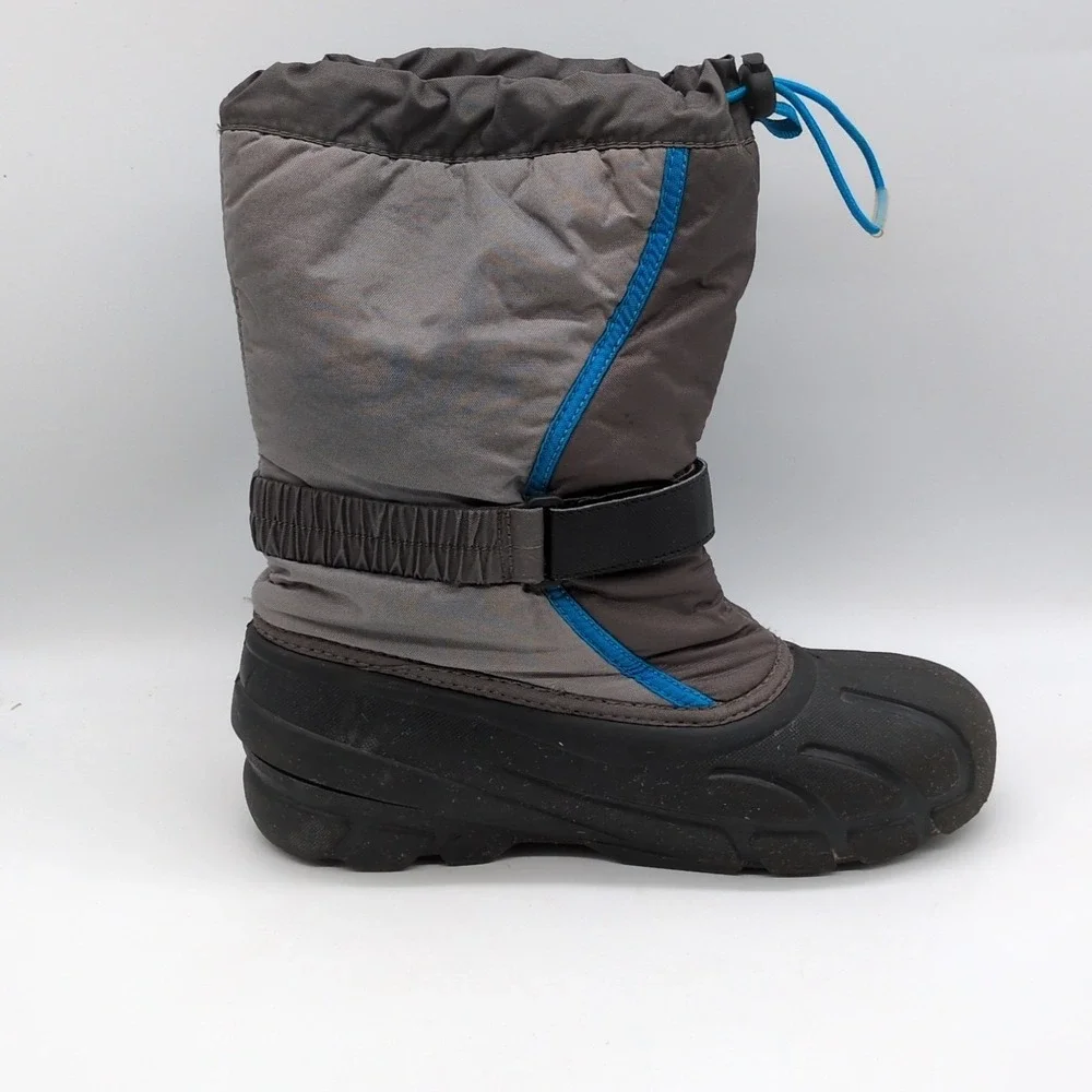 Sorel Boots Womens Gray 6 Insulated Snow Winter Shoe Mid Calf Warm NY1885-078‎